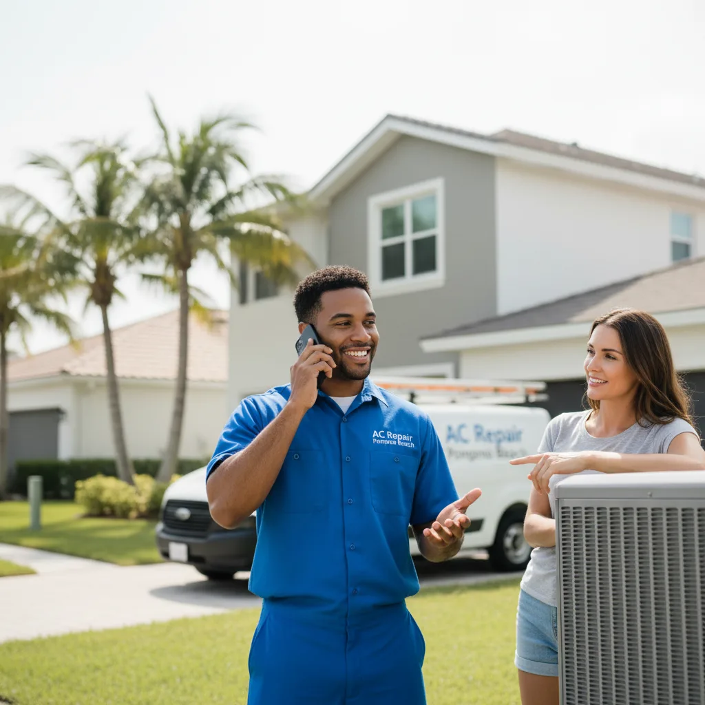 AC Repair Pompano Beach customer support in Edgemoor